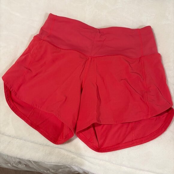 Lululemon Speed Up Shorts hot pink size 4 - Picture 3 of 3
